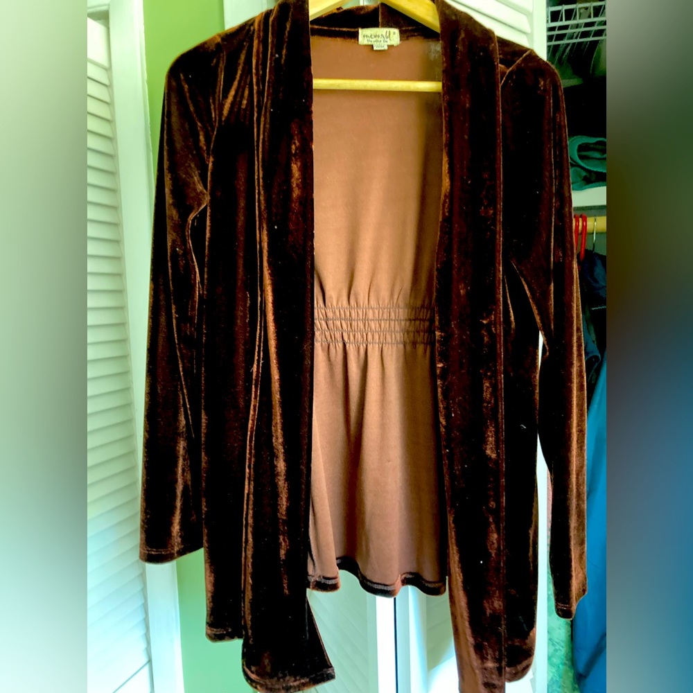 Deep brown sweater